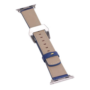 Real Ostrich Skin 20mm/22mm /24mm Leather Watch Strap For Apple - jranter