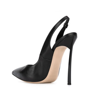 New Fashion Single Shoe Women's Spring Stiletto High-heeled Sandals With Pointed Toe Sexy Women's Shoes