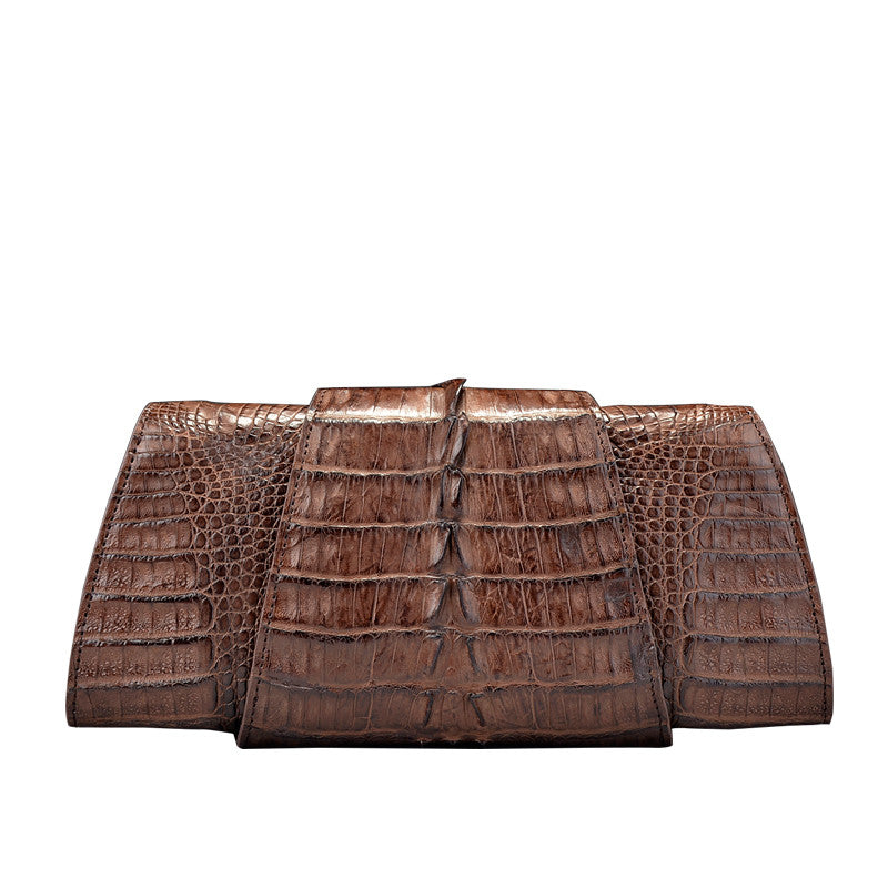 Crocodile Leather Clutch Bag - jranter