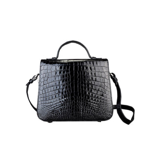 Luxury Niloticus Crocodile Women Handbag - jranter